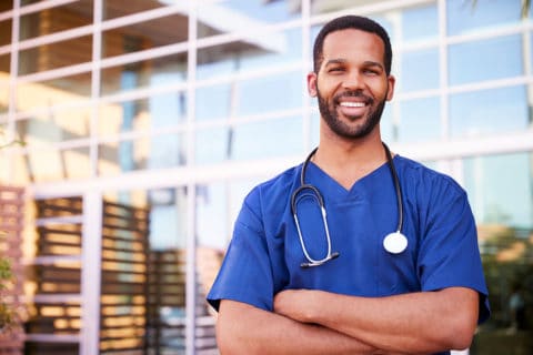 Male Black Doctor