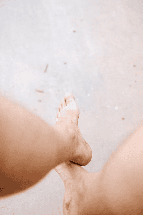 Sandy feet
